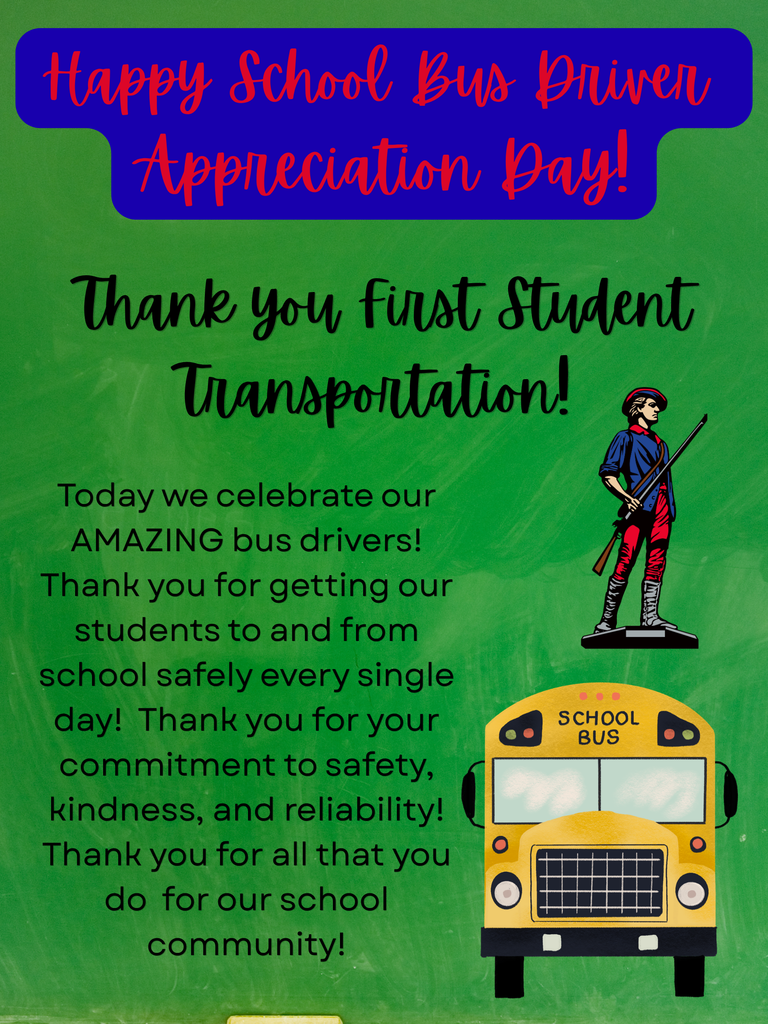 School Bus Driver Appreciation Day!
