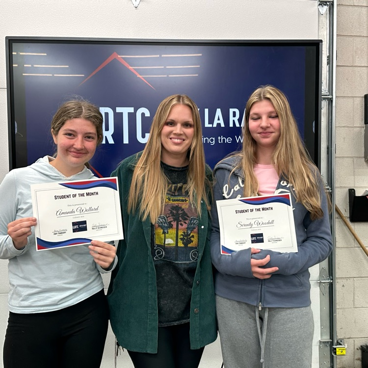 March/April Culinary Arts Students of the Month: Amanda Wollard/Serenity Woodall