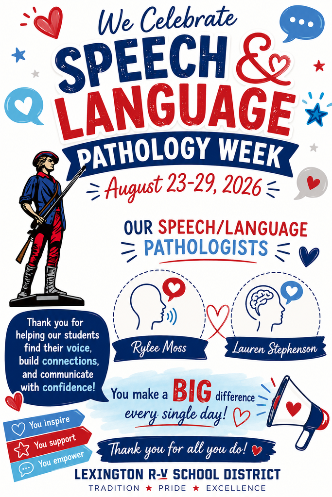 Speech/Language Pathology Week! 8/23-8/29/2026!