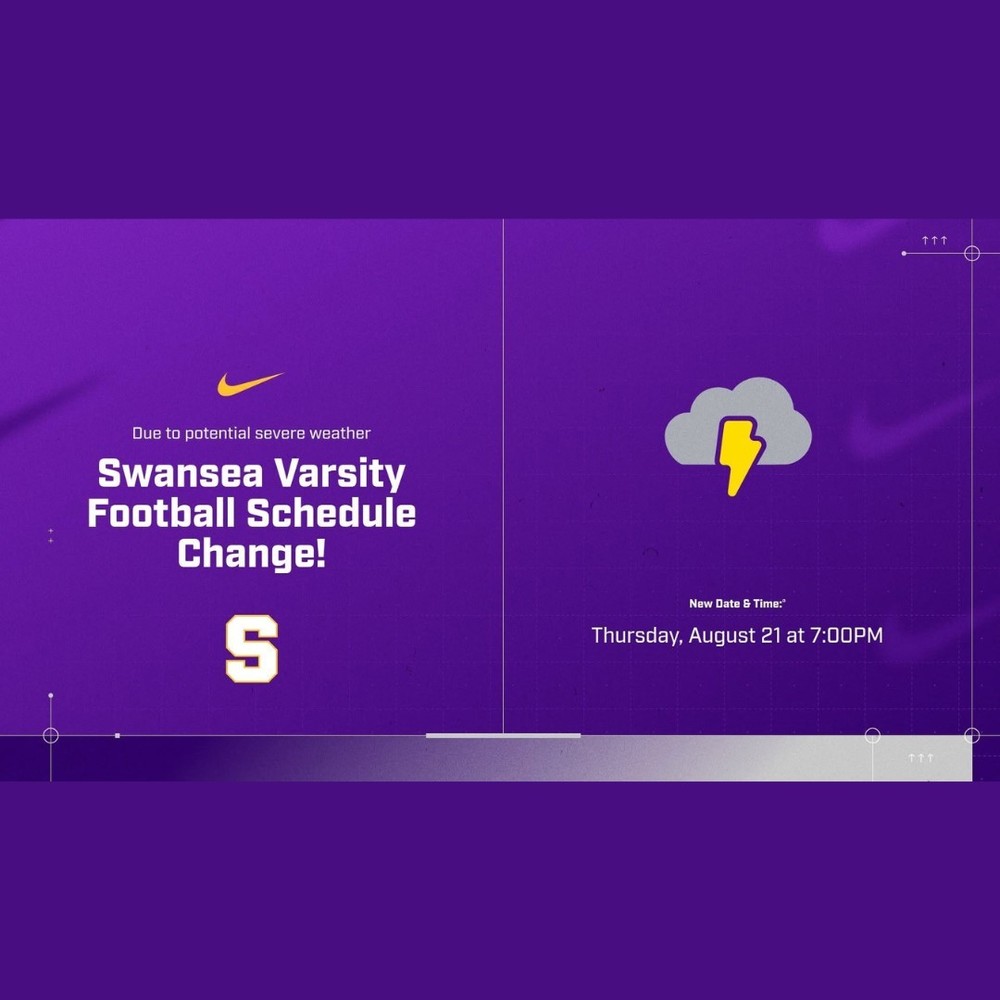 SHS Varsity Football Schedule Change