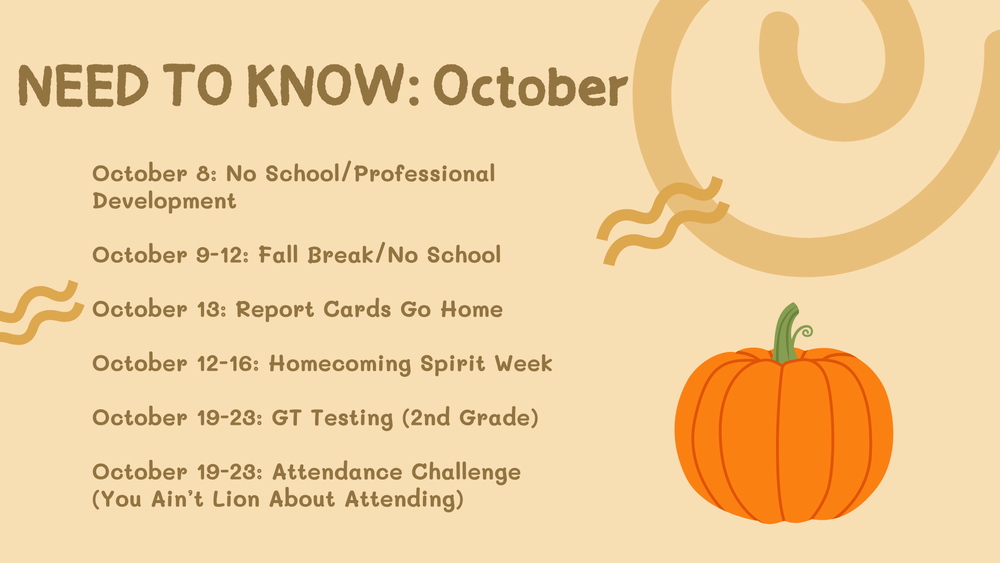 October Events