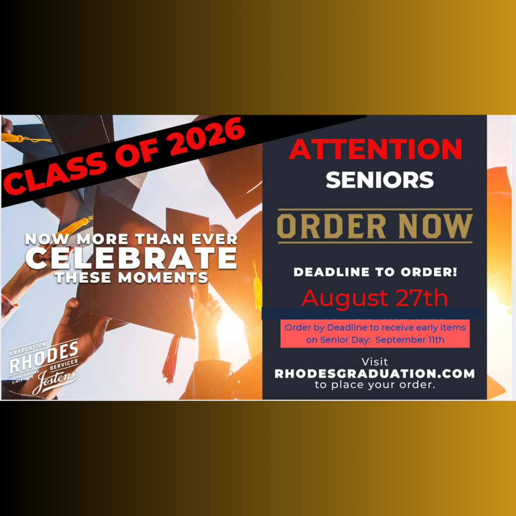 Jostens Senior Order - Reminder