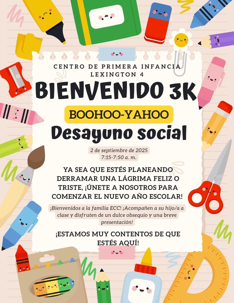 Welcome 3K Spanish