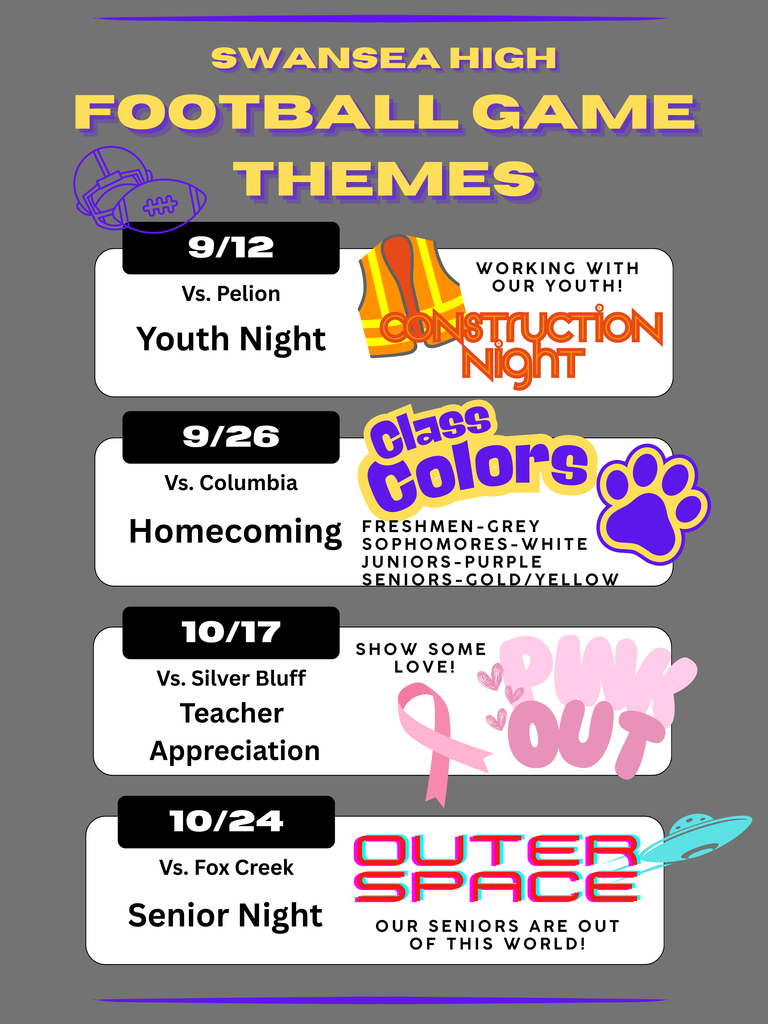 Football Game Themes
