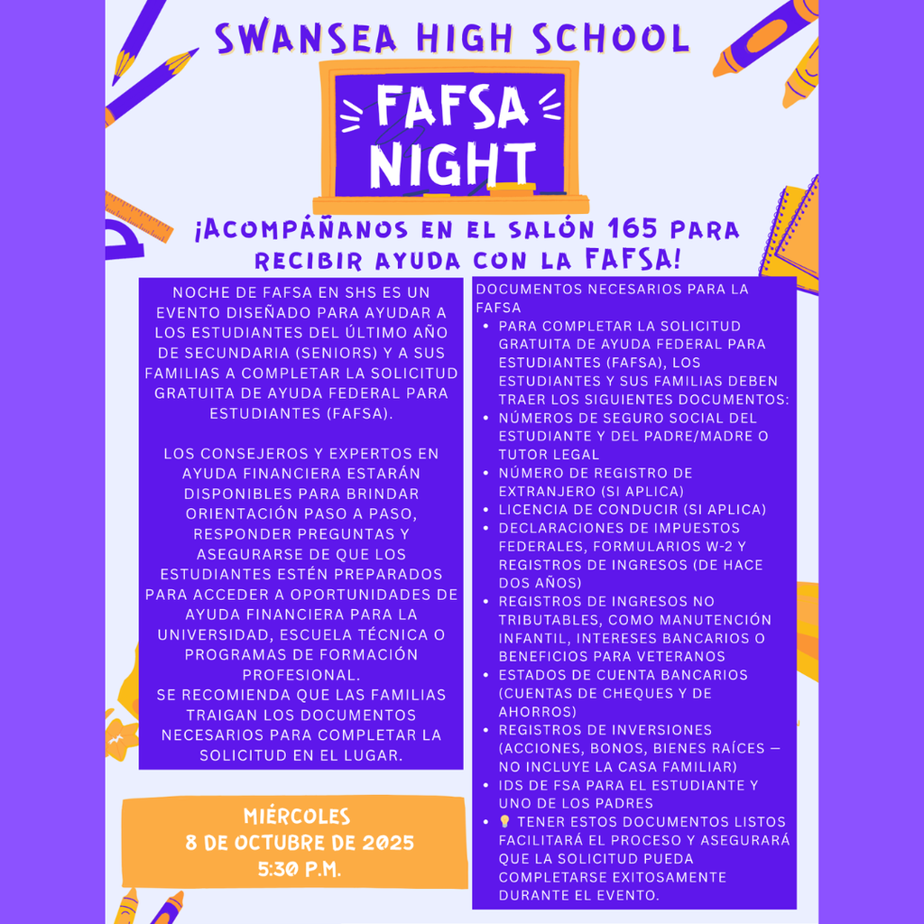 FAFSA Night 2025 (Spanish)