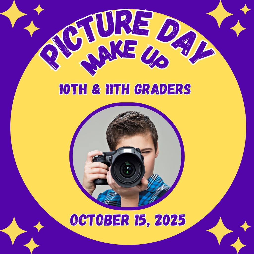 Picture Day (Make-Up) - Fall 2025