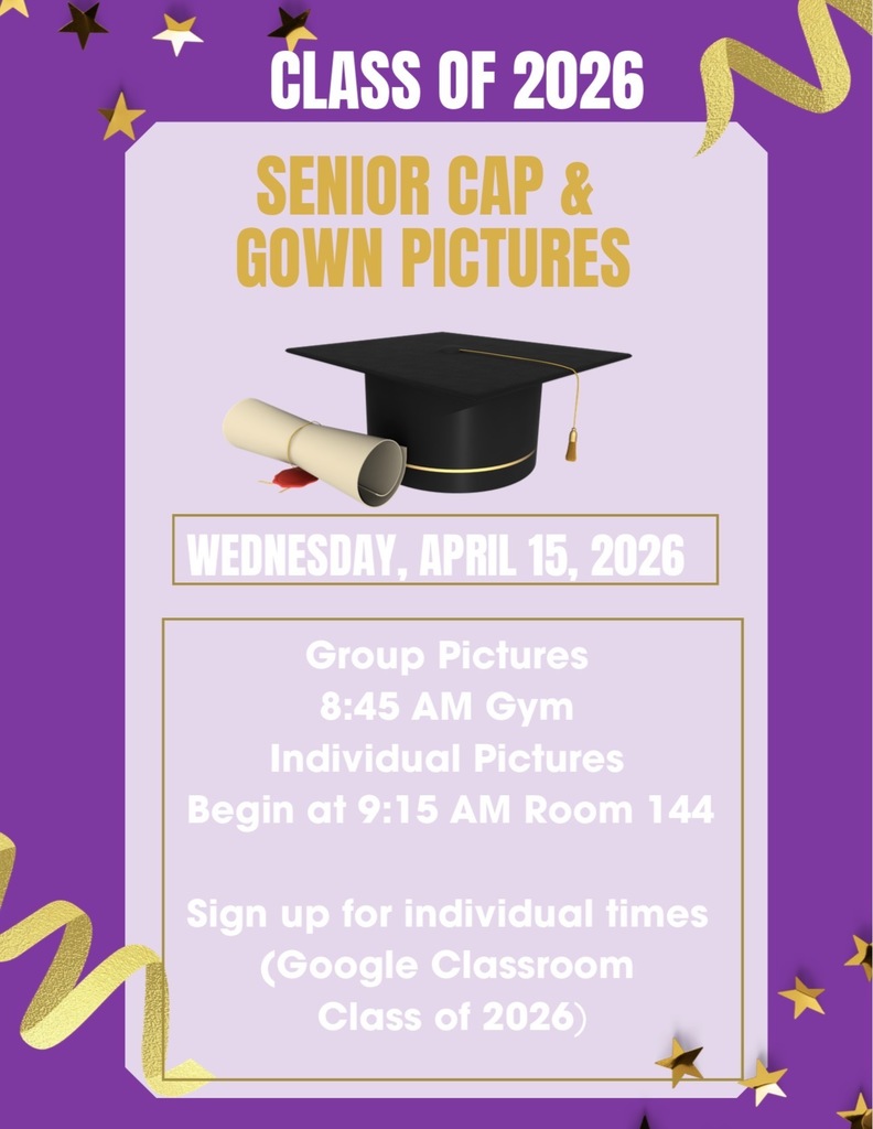 Senior Cap & Gown Pictures 2026