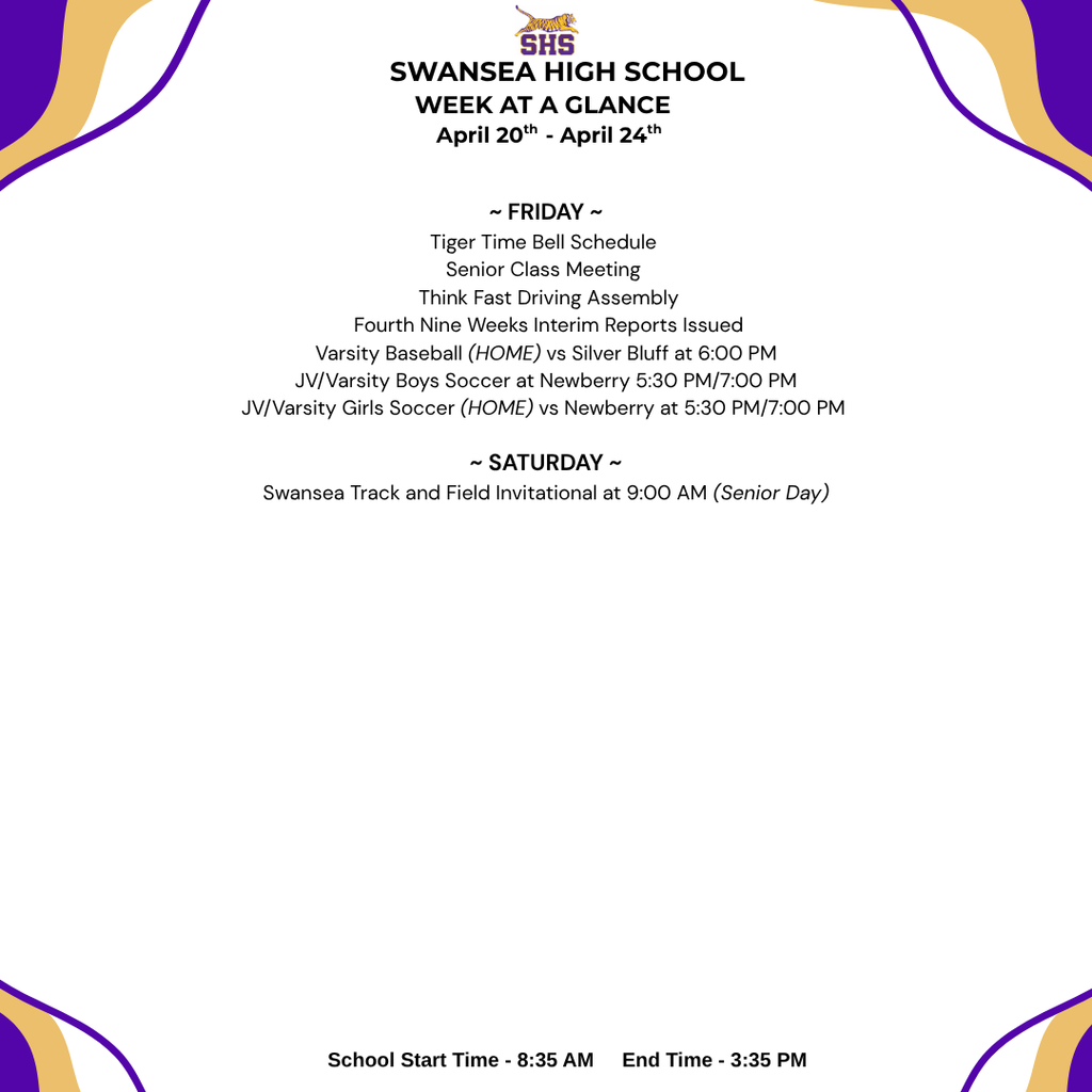 Week At A Glance - April 20th (2)