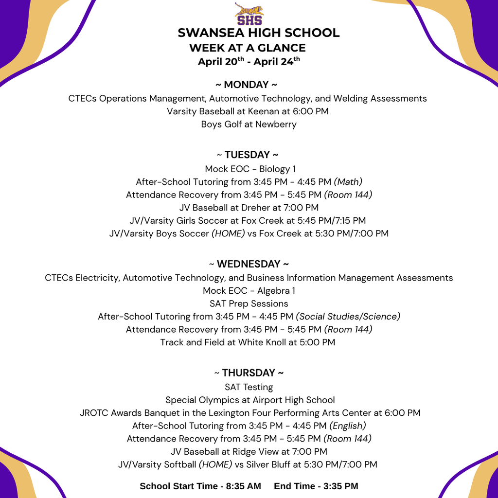 Week At A Glance - April 20th (1)