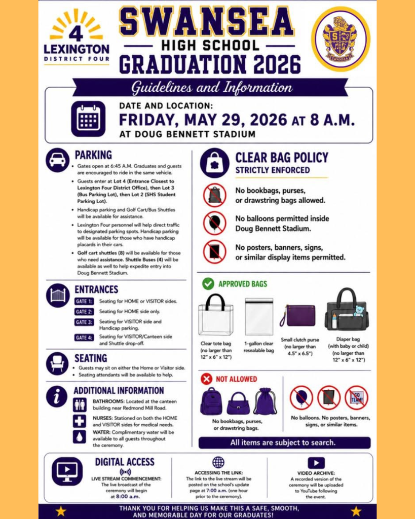 Graduation 2026 Guidelines & Information