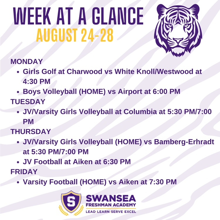 week at a glance