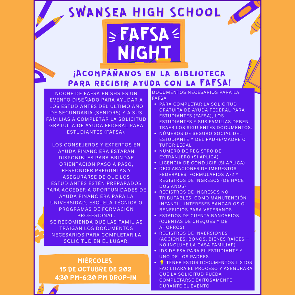 FAFSA Night (Spanish)