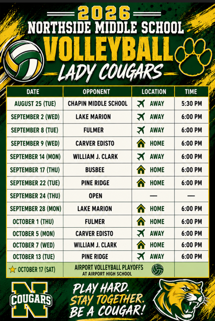 volleyball schedule