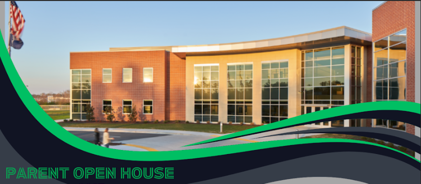 Exterior of L2IC with words PARENT OPEN HOUSE