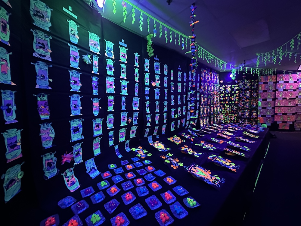 Glow gallery of art created for The Enchanted Wood