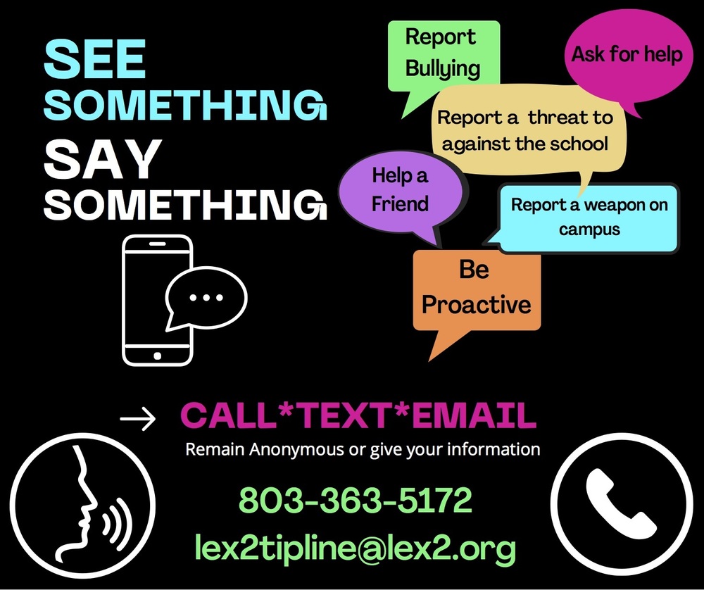 Illustration of Lex2 Tip Line email and phone number