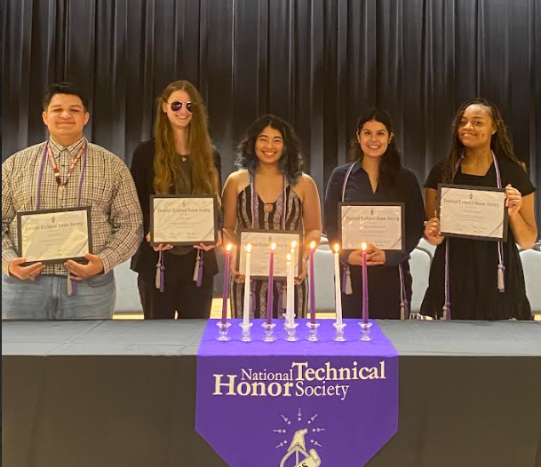 The leaders are pictured here, from left: Gavin Pareja, Anne Ellis, Camila Salas, Shania Armendariz-Chi, and Carriyelle Grissett.