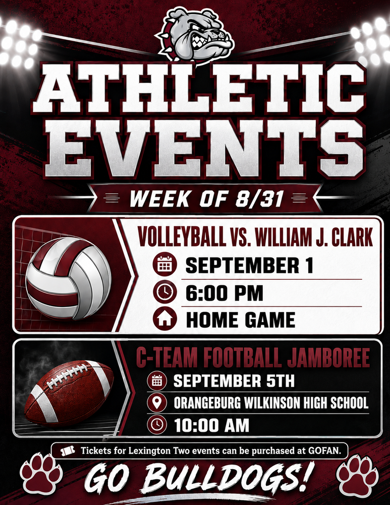 Athletics - Week of 8/31