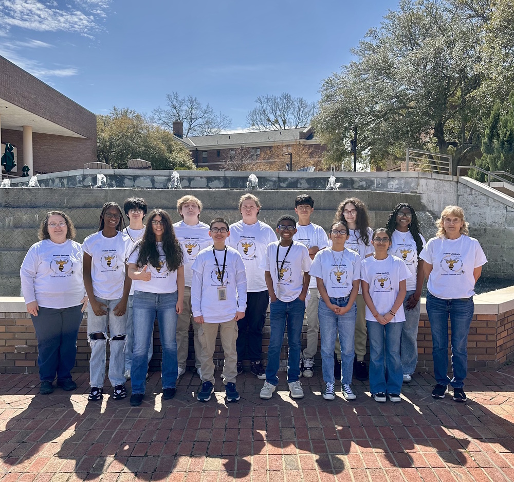 Group photo of PRMS Academic Challenge Team