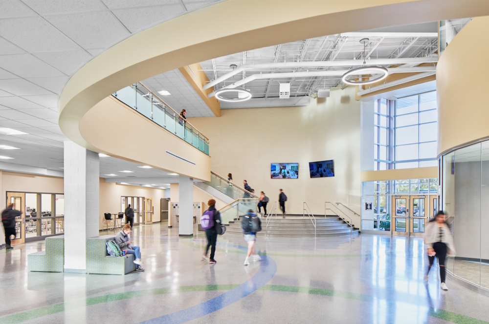 Look at interior entrance area at L2IC