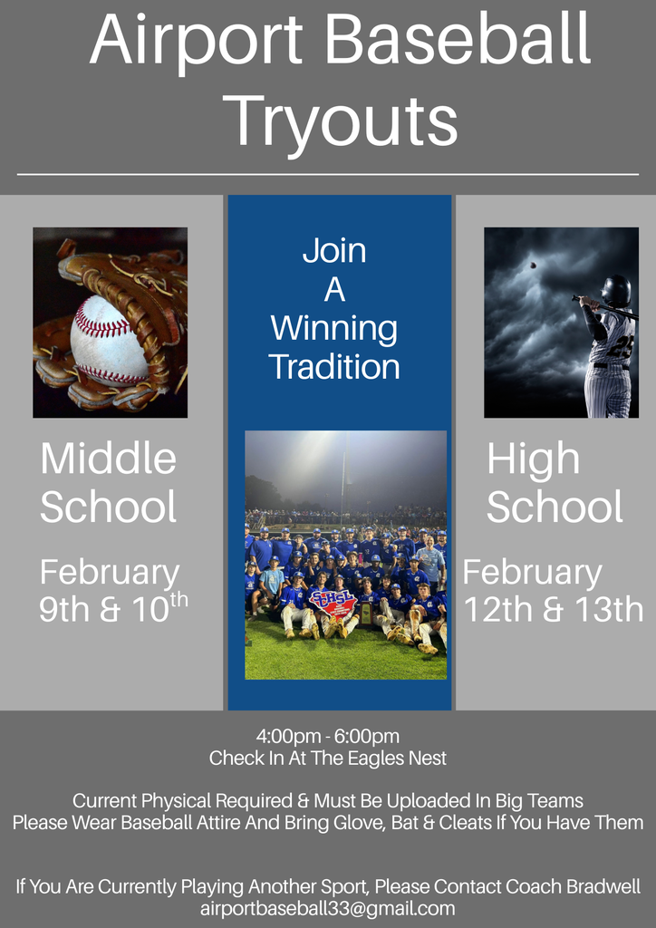 Flyer - Baseball Tryouts