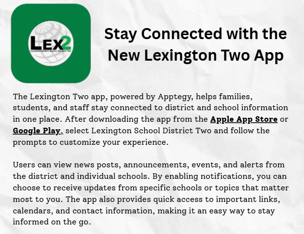 Directions for how to download the Lex2 phone app
