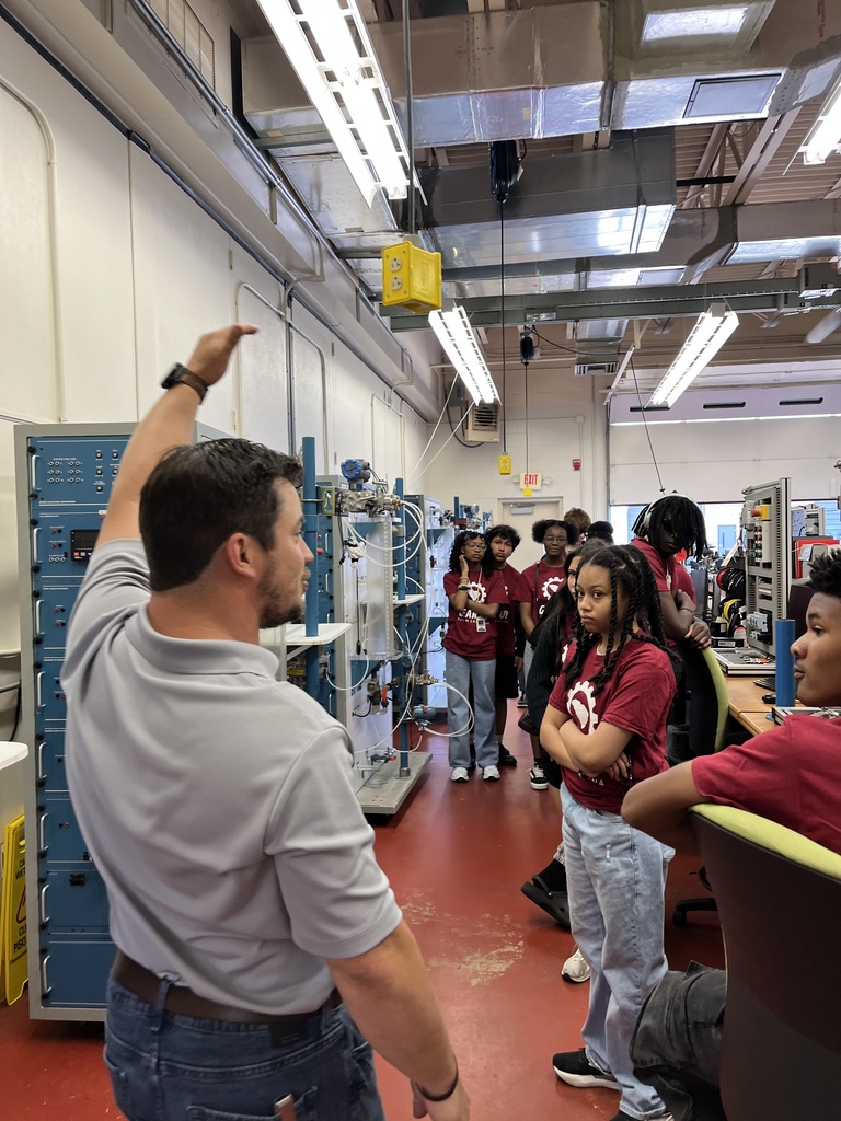 An instruction showing students how something works.