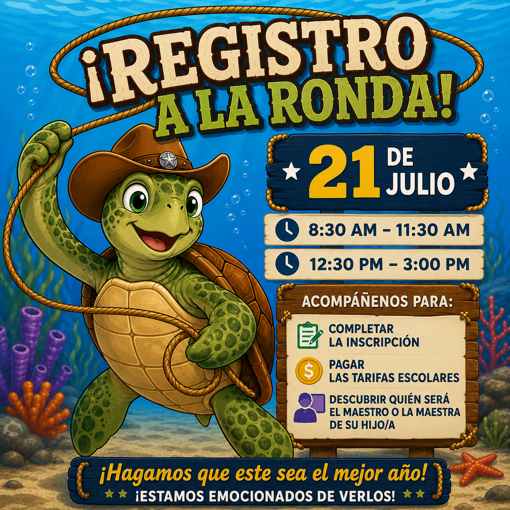 Join us for our Registration Round-Up event!  - Finalize registration - Pay school fees - Set up bus transportation - Get your car signs - Join PTO  - Sign up for Riverbank Daycare - And more!  Spanish Interpreters will be available.  We hope to see you then!