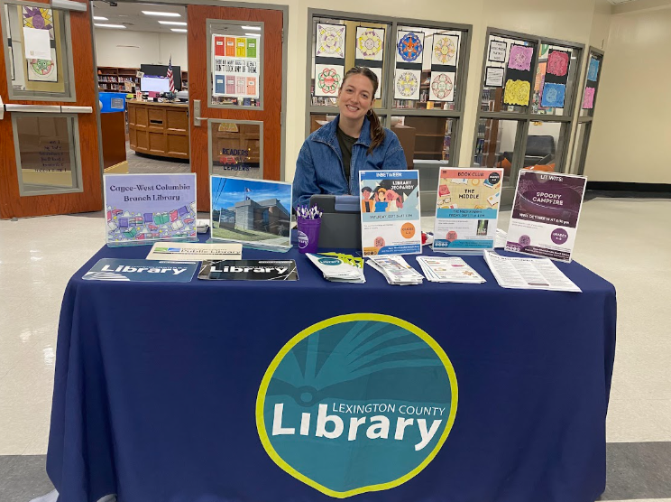 Cayce West Columbia Library Set Up