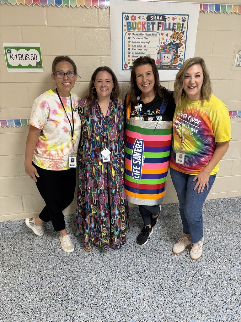 Teachers wear bright colors
