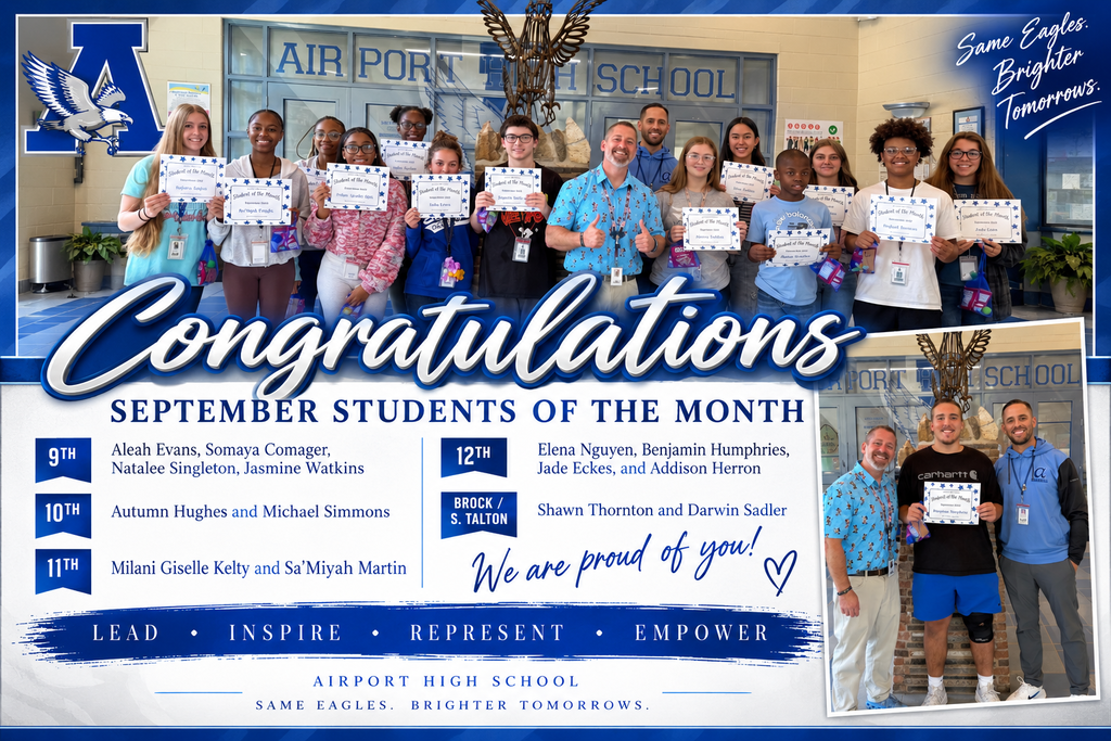 September Students of the Month