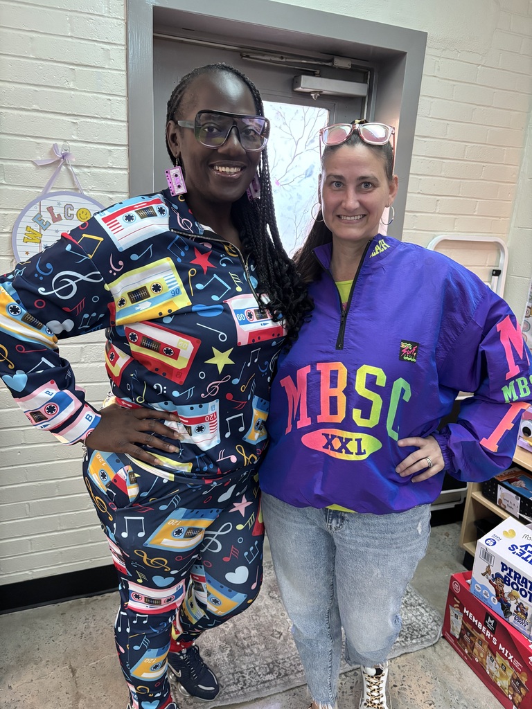 Staff dressed in styles from their favorite eras