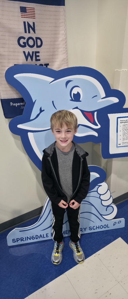 Dolphin of the week student.