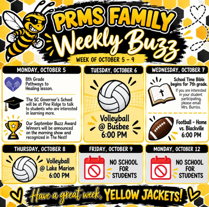 The Weekly Buzz for 10/5-10/9