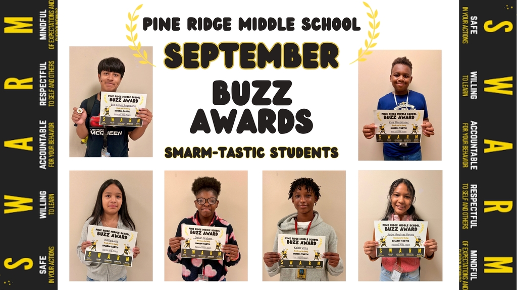 Sept Buzz Award Students