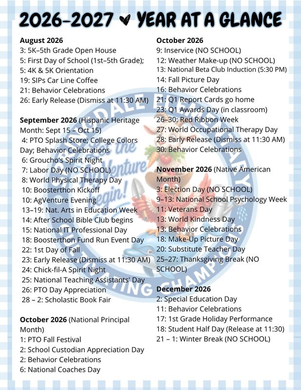 Year at a glance