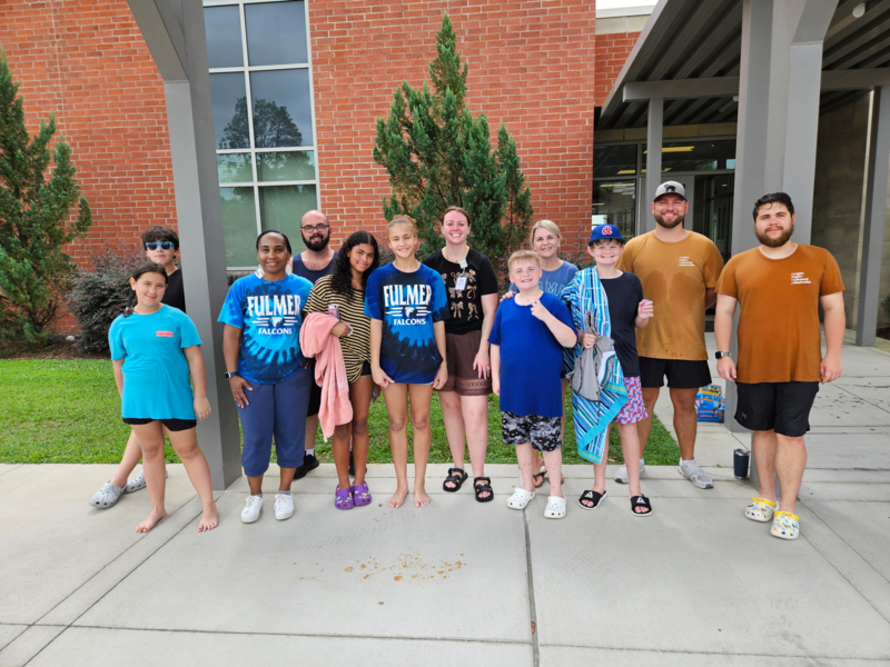 Junior Beta Club participants pose after recent car wash at Fulmer Middle