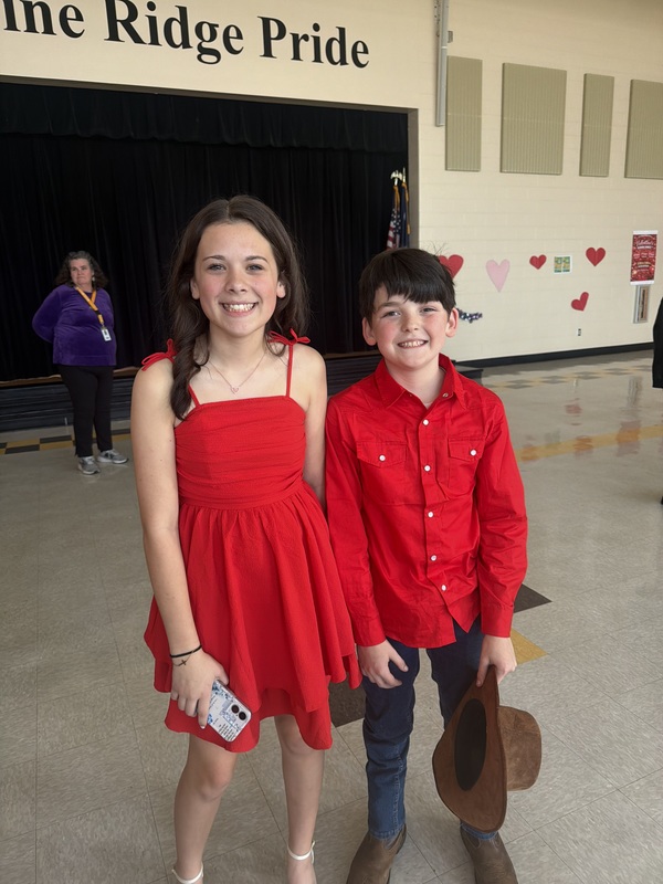 6th graders at dance on Tuesday