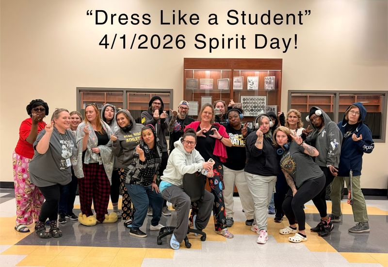 Teachers dressed like students