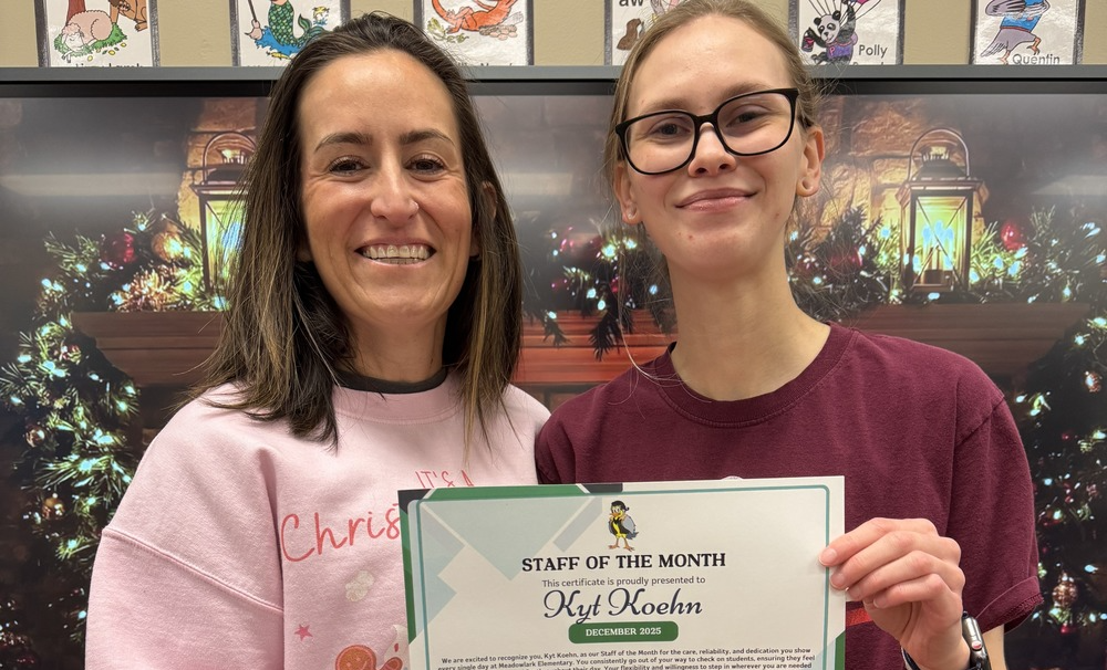 Kyt Koehn with Molly Colvin