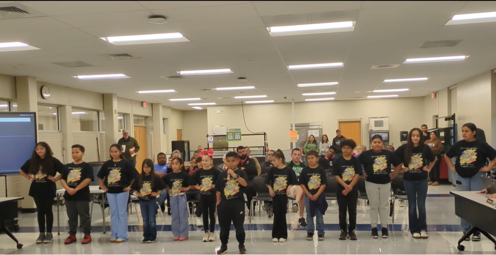 Cottonwood Students perform song from "Beauty and the Beast."