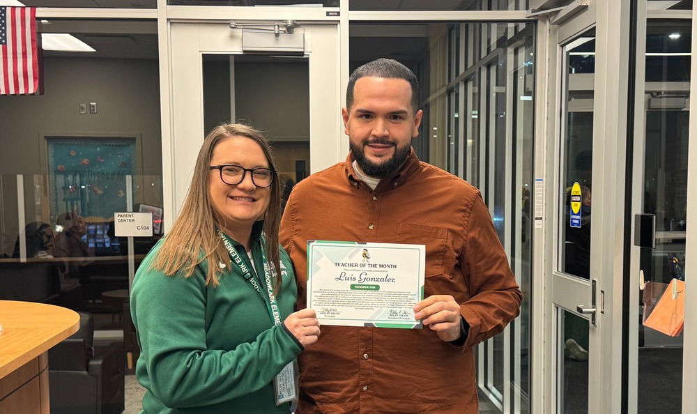 Mr. Gonzalez with Ms. Bruce