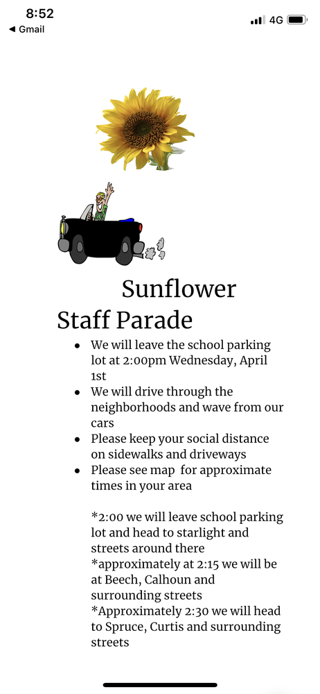 Sunflower Parade