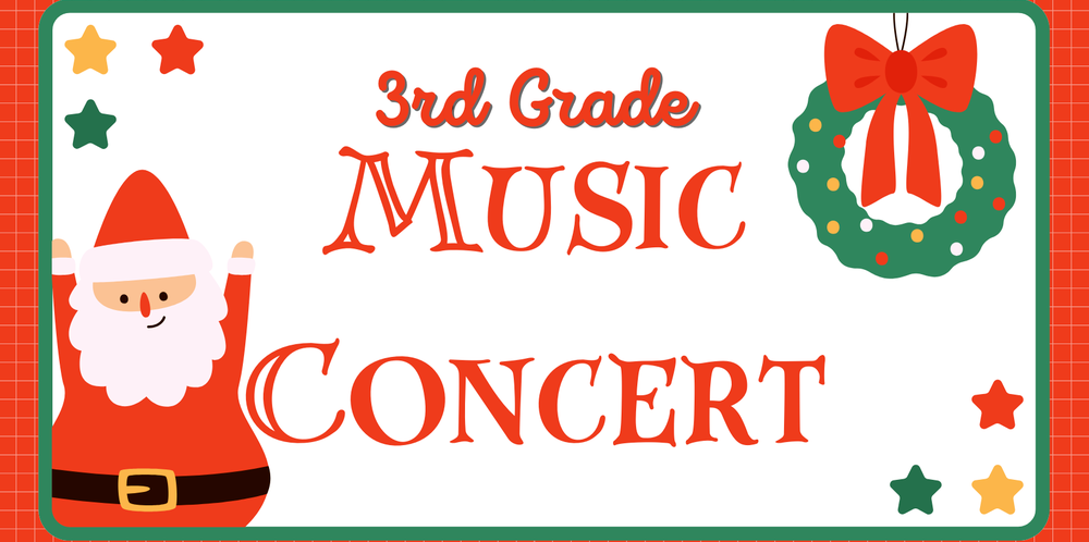 3rd Grade Music Concert