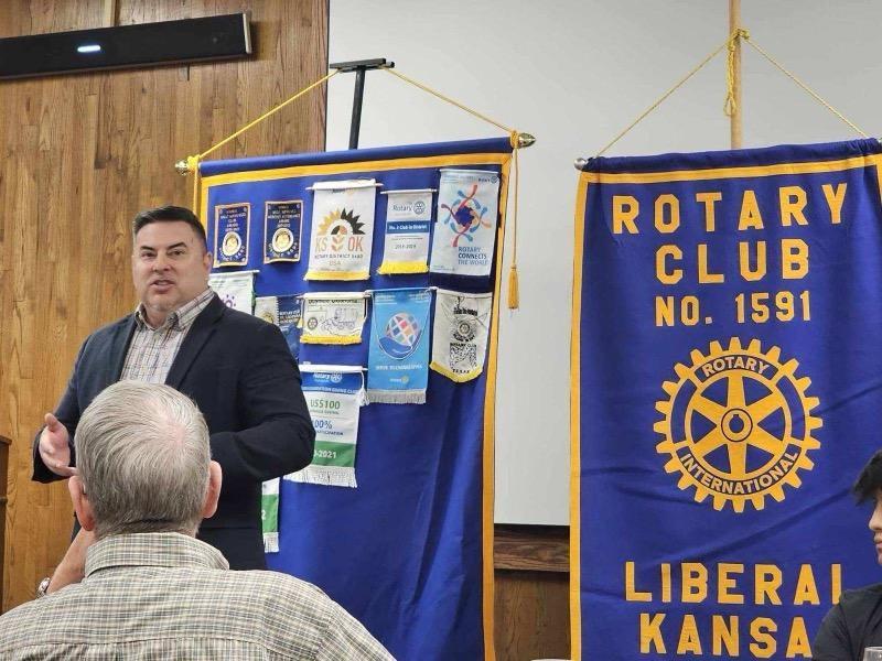 Stephen Linkous at Rotary Club