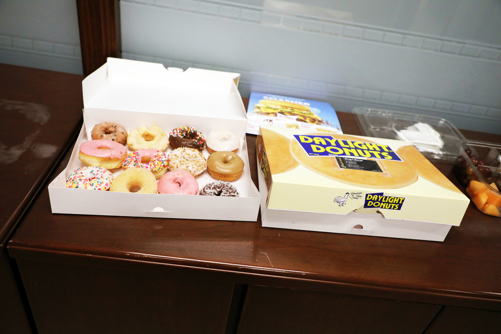Equity Donuts for staff
