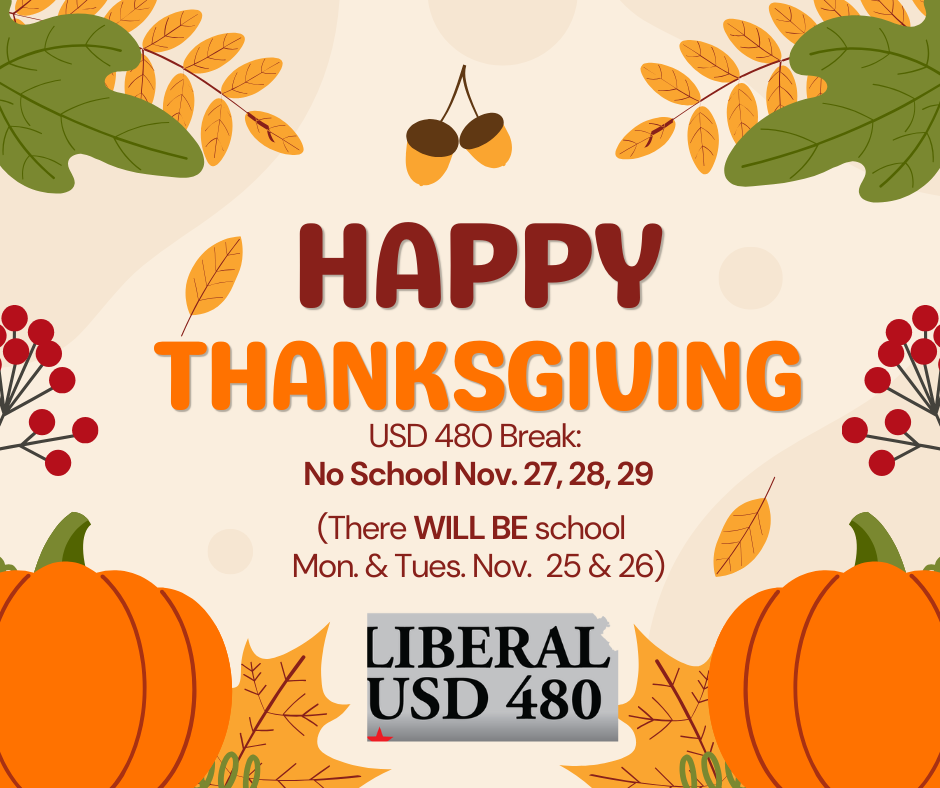 Thanksgiving Holiday (No School)