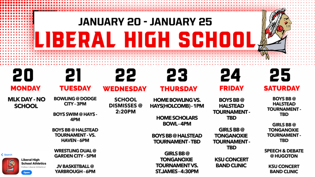 LHS week 20-25