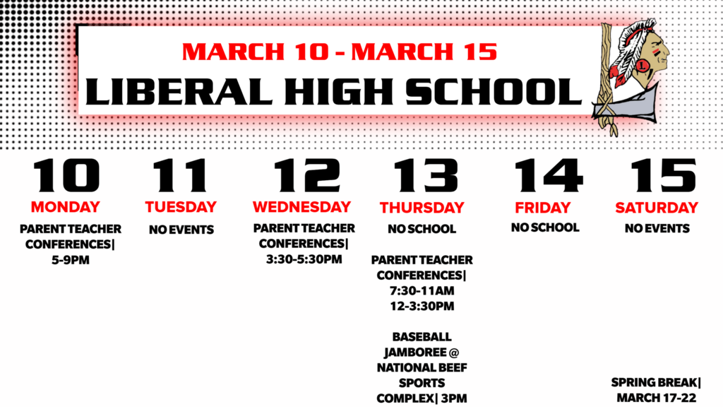 LHS March 10 to 15