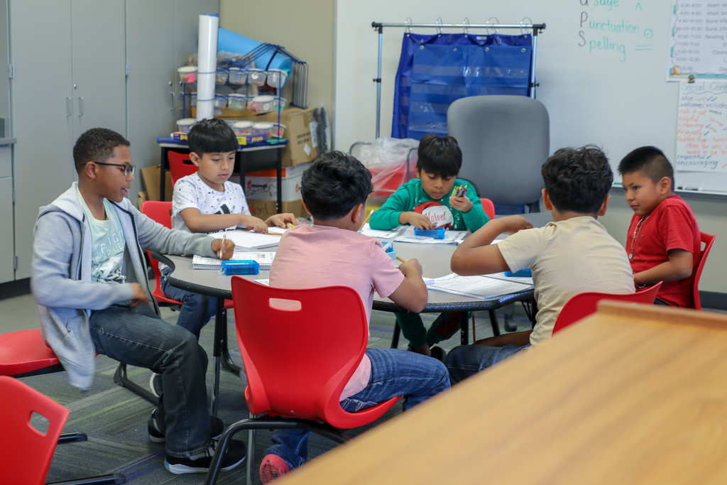 Summer school students